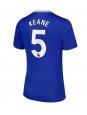 Everton Michael Keane #5 Heimtrikot für Frauen 2024-25 Kurzarm